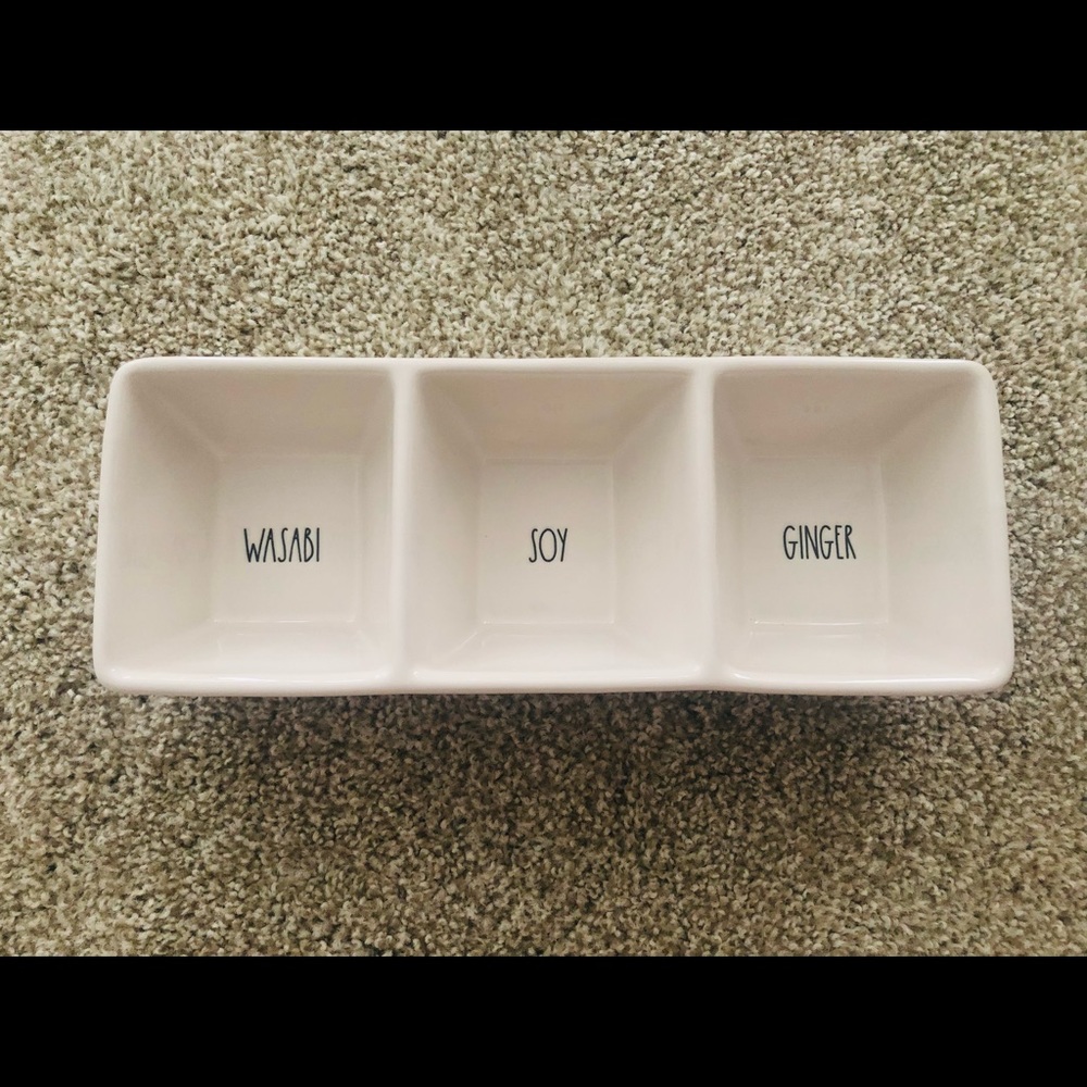 Rae Dunn Wasabi Soy Ginger Sauceware